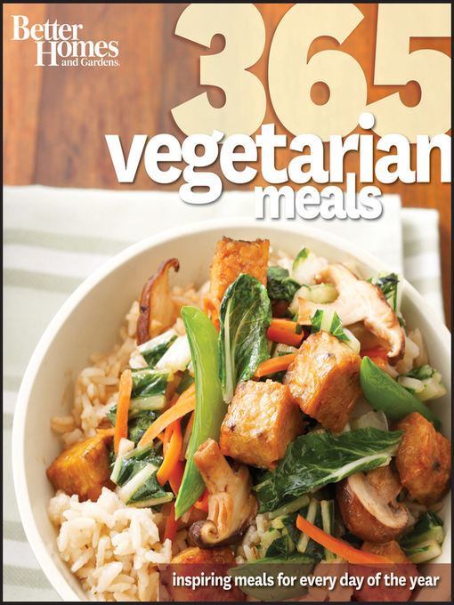 Title details for Better Homes & Gardens 365 Vegetarian Meals by Wiley - Available